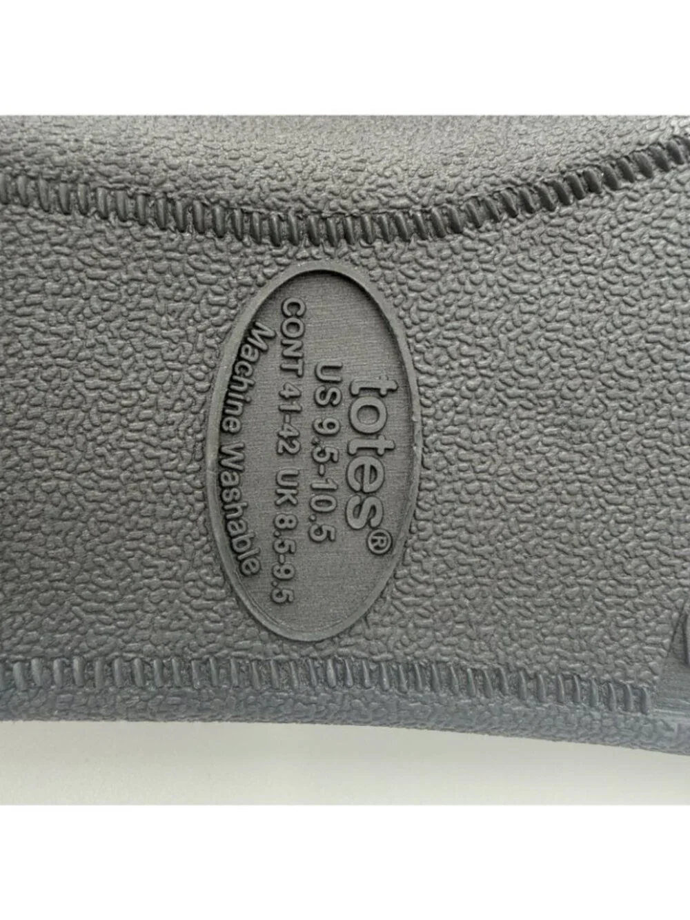 Foamtreads Women’s Black Moccasin House Slippers Size US 9.5-10.5 New